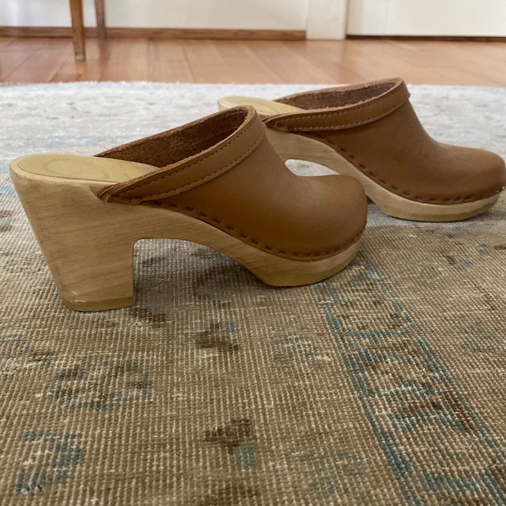 Barely used No6 high heel clogs size 36